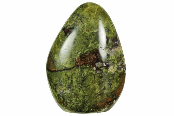 Polished, Free-Standing Green Pistachio Opal - Madagascar #211494